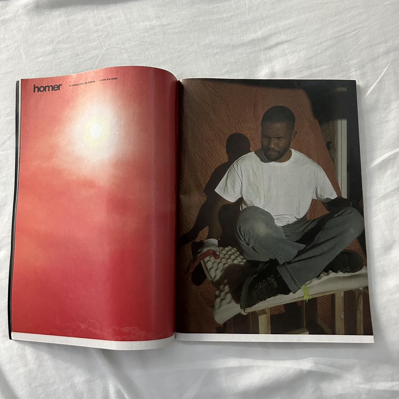 homer catalog frank oceans magazine that first came... Depop