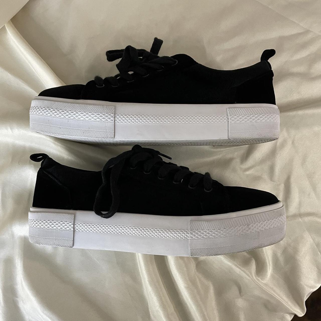 H&m black best sale platform sneakers