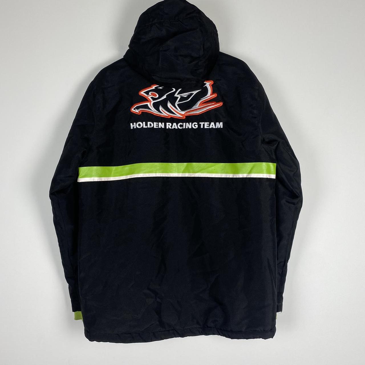 Men's Black and Green Jacket Depop