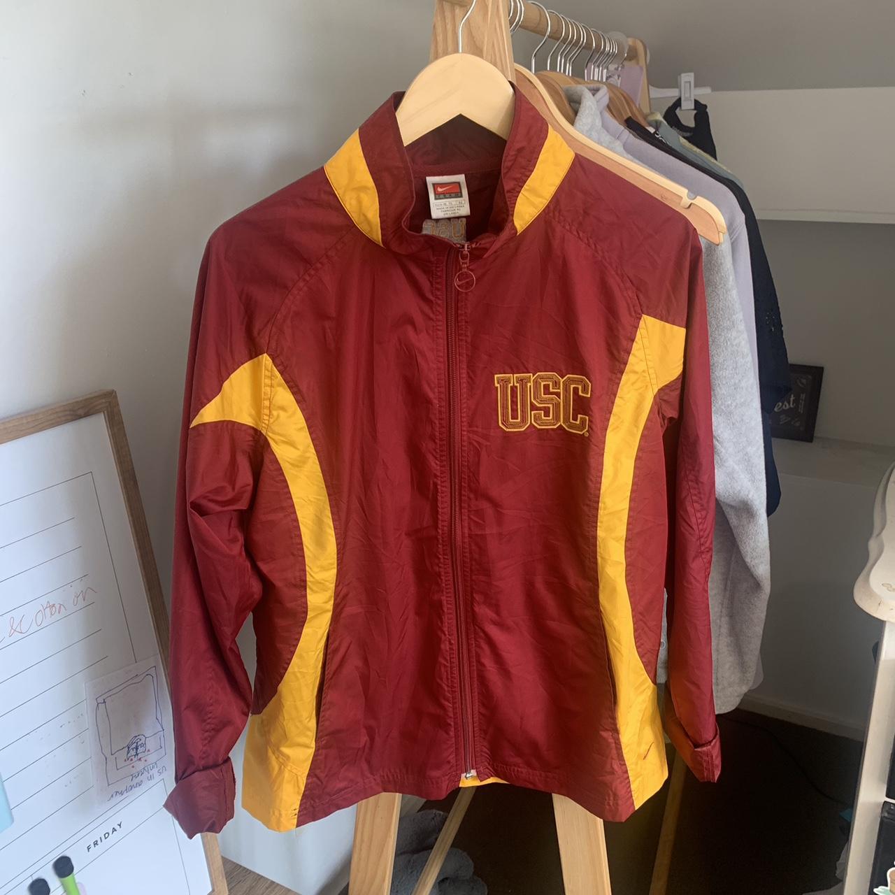 nike usc windbreaker