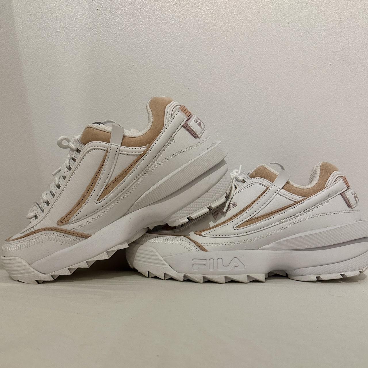 Tan fila disruptor 2 on sale