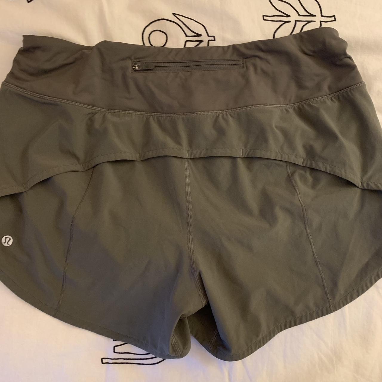 Army green cheap lululemon shorts