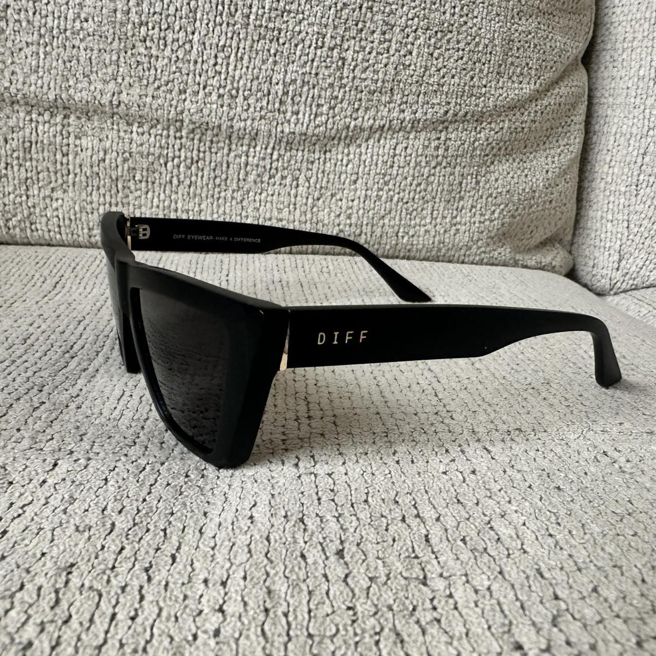 DIFF Women's Sunglasses - Black – DIFF black sung… - image 4