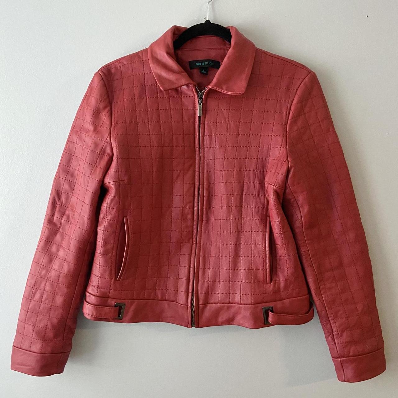 Siena leather sale jacket