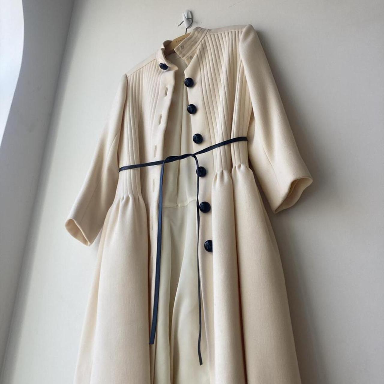 Vintage 1960s Pierre Cardin Designer Long Wool Coat. Depop