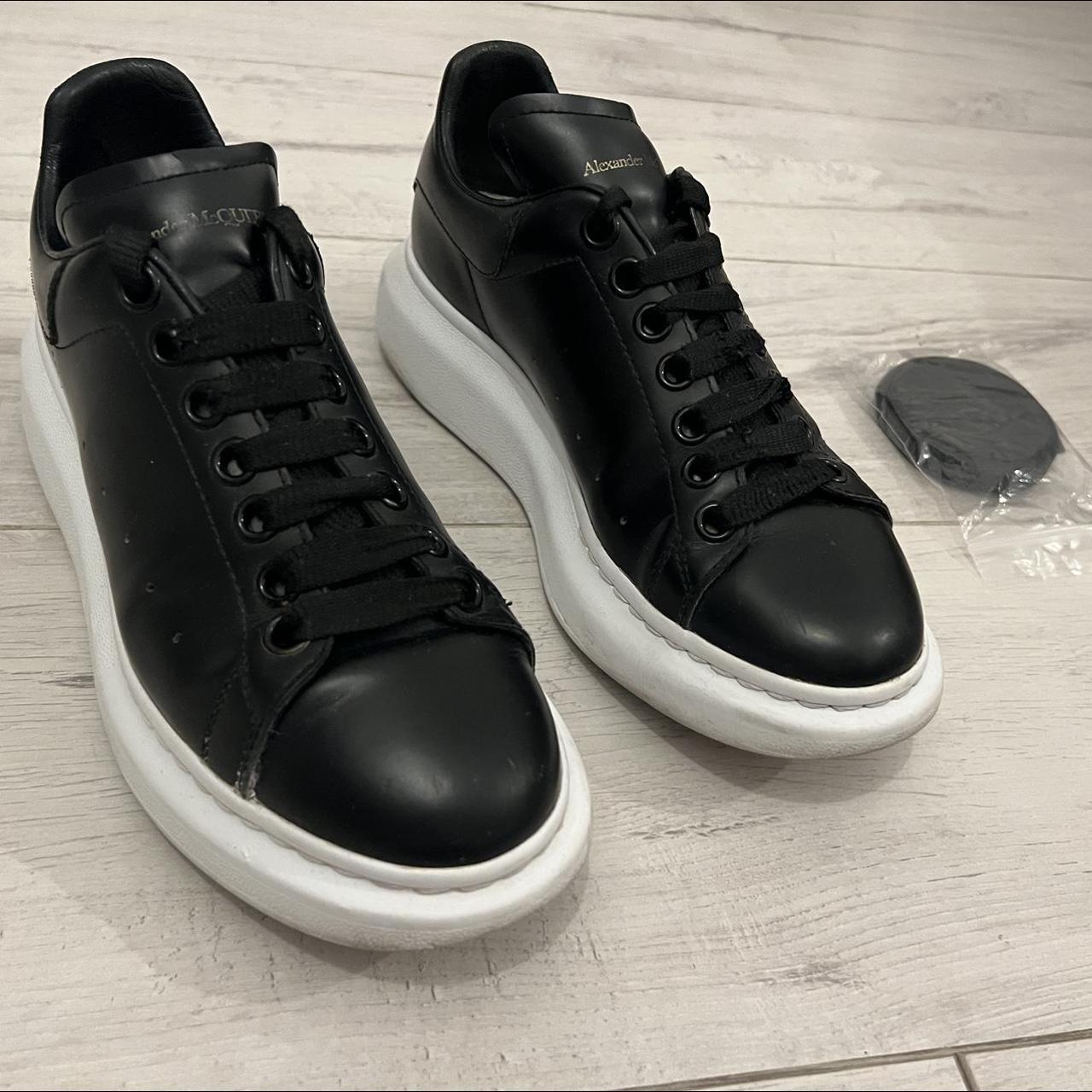 Alexander mcqueen hotsell black trainers