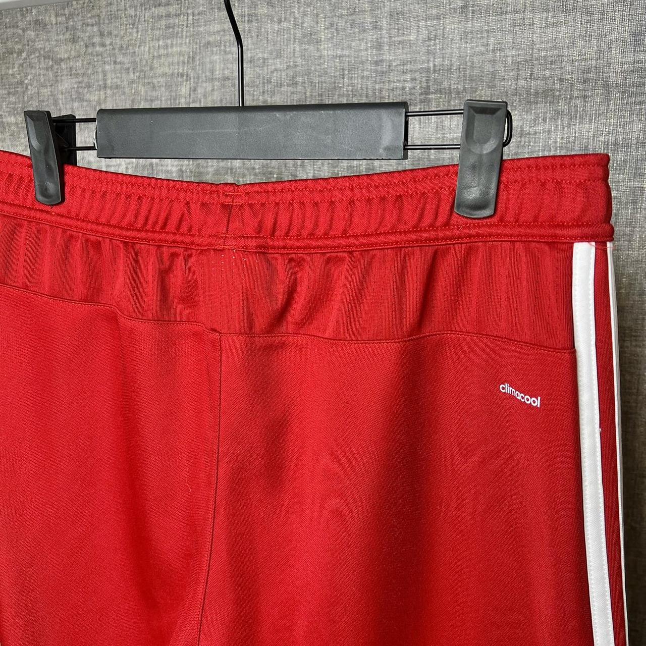 Red adidas climacool pants online