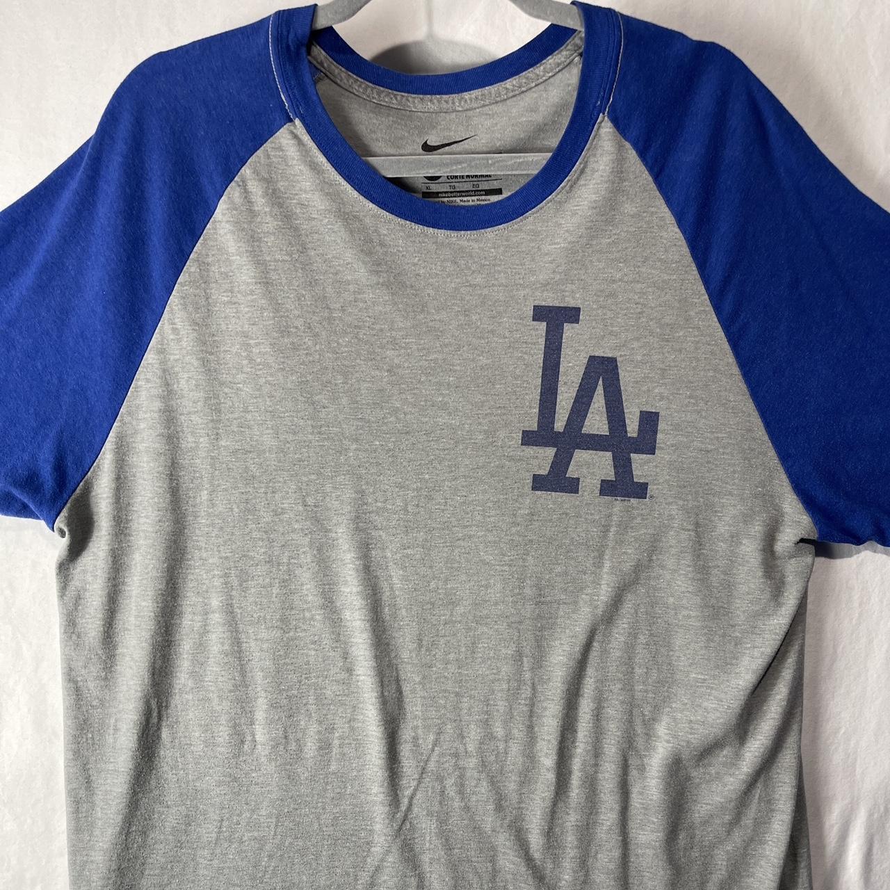 Nike MLB Los Angeles Dodgers T-shirt Mens Size XL - Depop