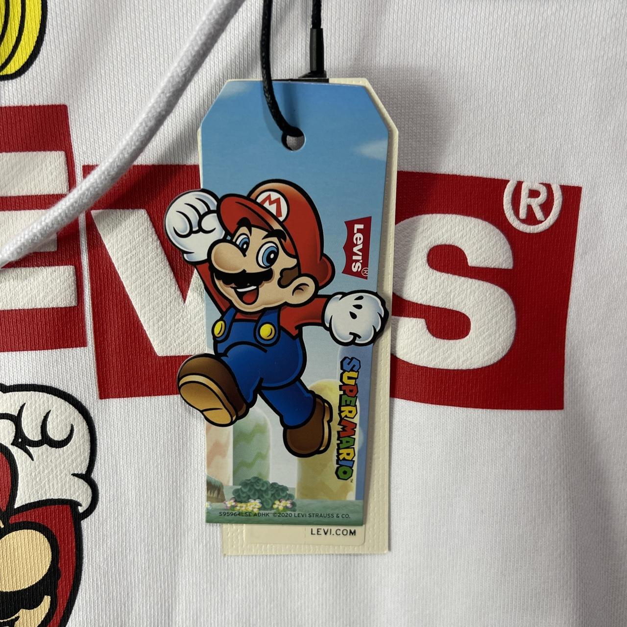 Levi s x Super Mario Graphic Hoodie Limited Edition Depop