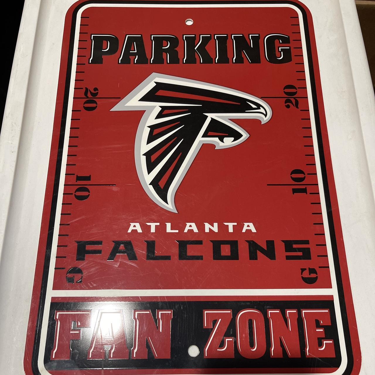 Atlanta Falcons Plastic Parking Sign - Fan Zone