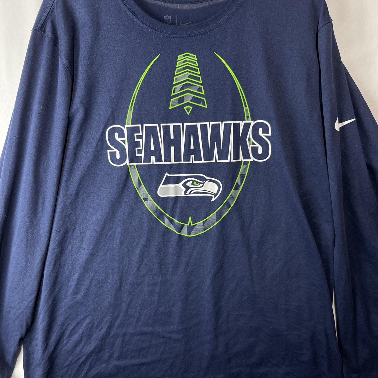 Nike Seattle Seahawks NFL Team Apparel T-shirt Men - Depop