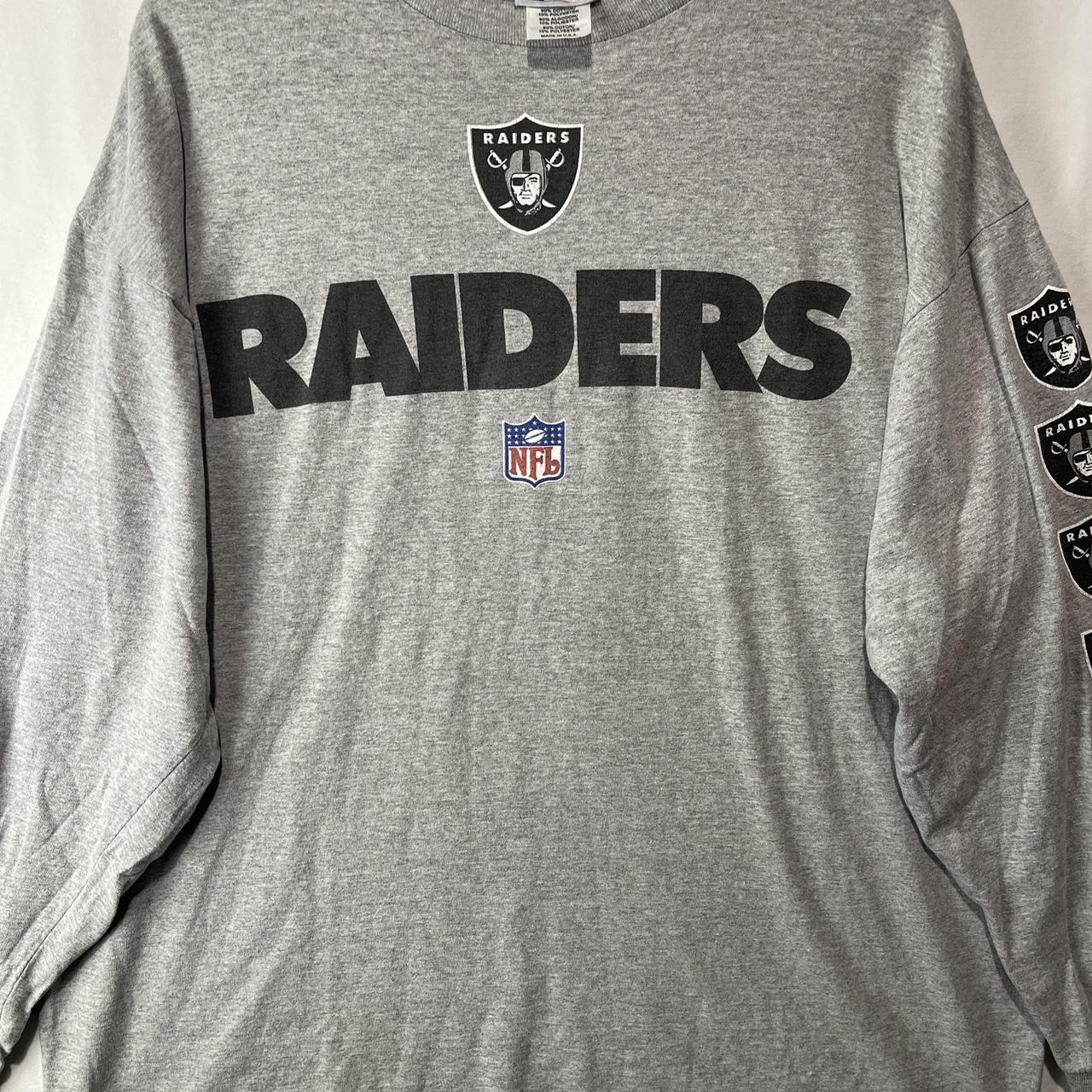 Vintage Oakland Raiders Shirt Official NFL / Reebok - Depop