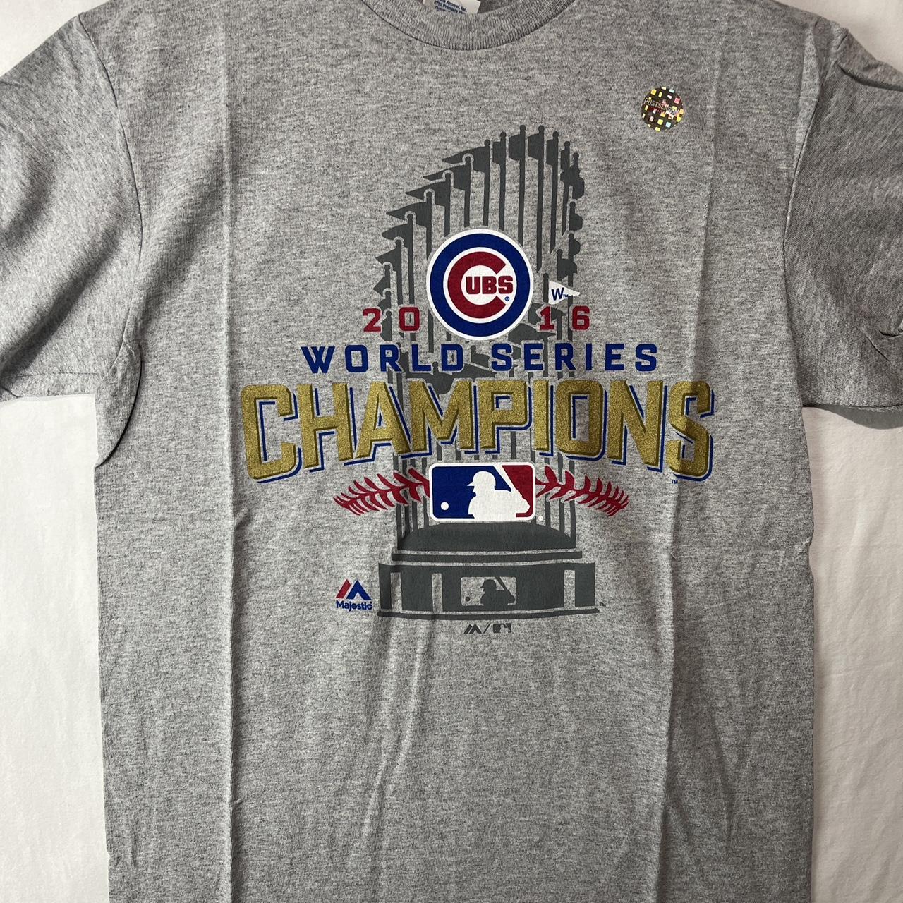 MLB Chicago Cubs 2016 World Series Champion zip up - Depop