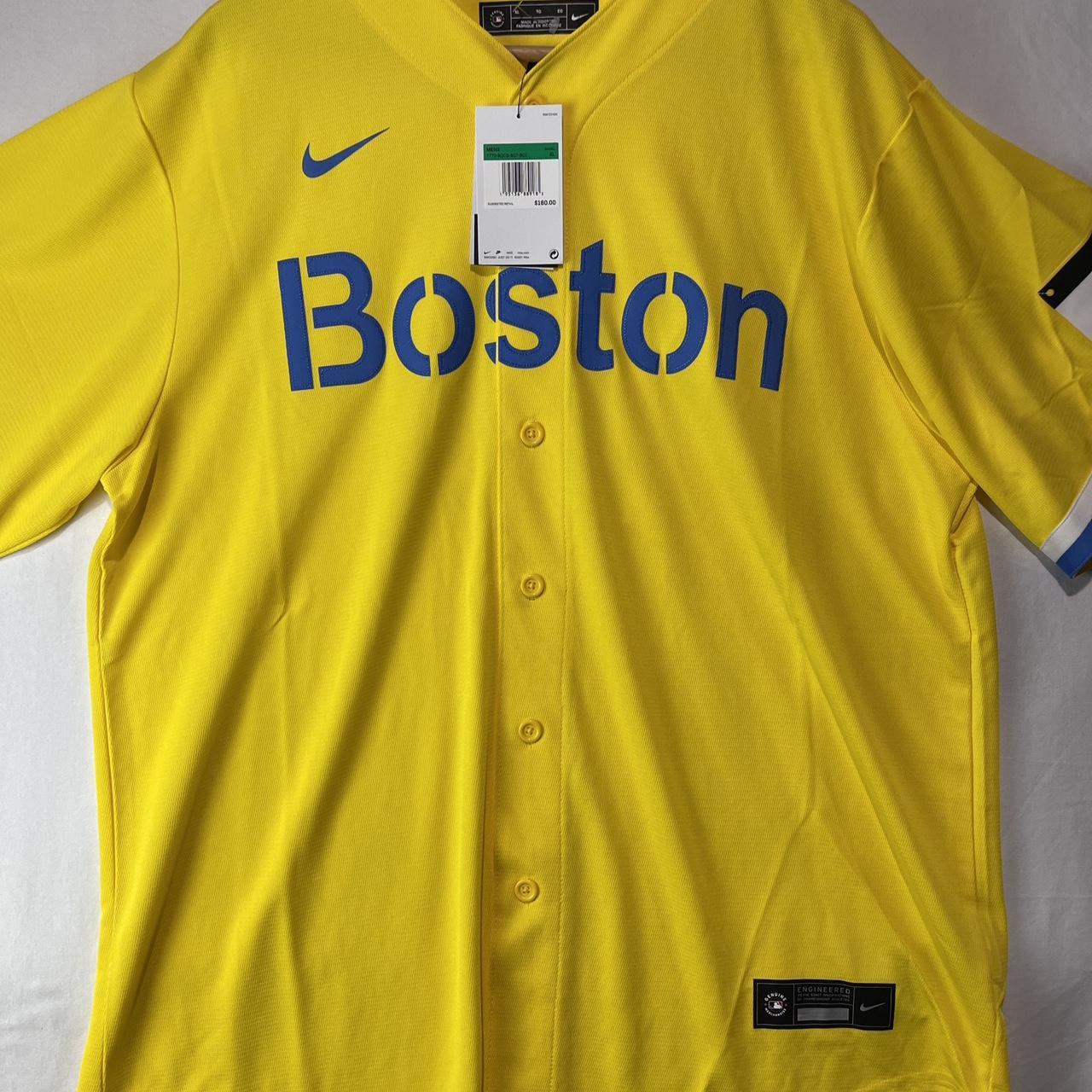 Nike Boston Red Sox City Connect Jersey #2 Bogaerts Jersey Men's