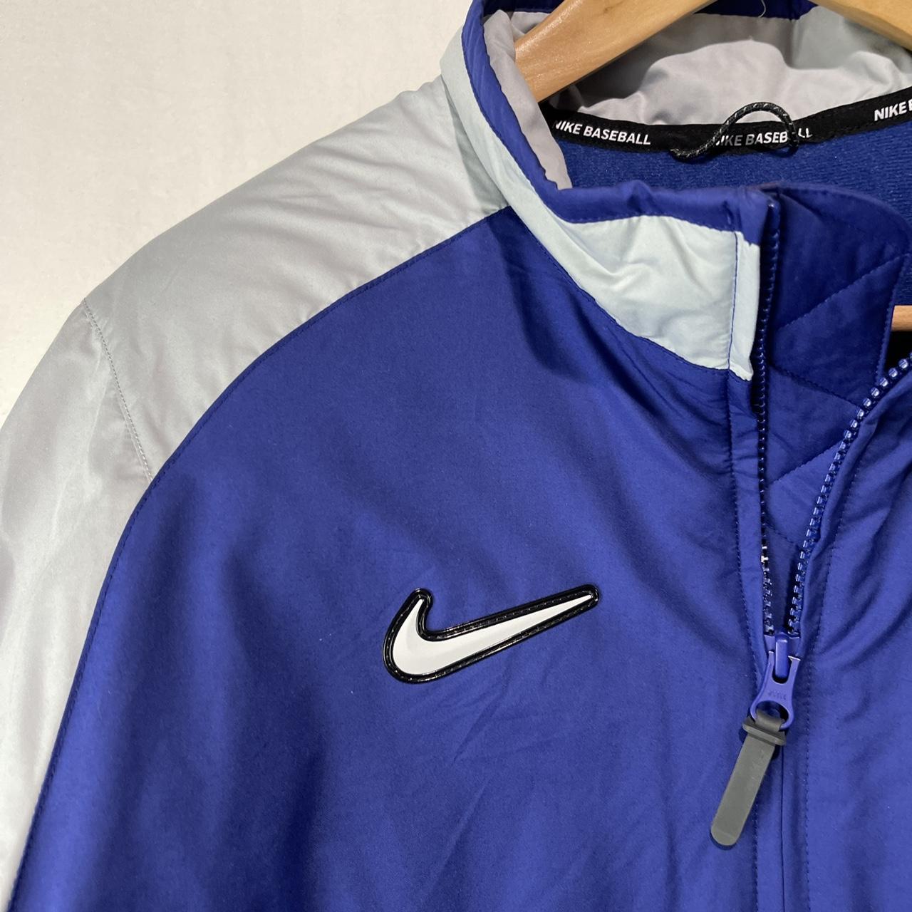 Nike Men's Dugout Baseball Jacket Blue