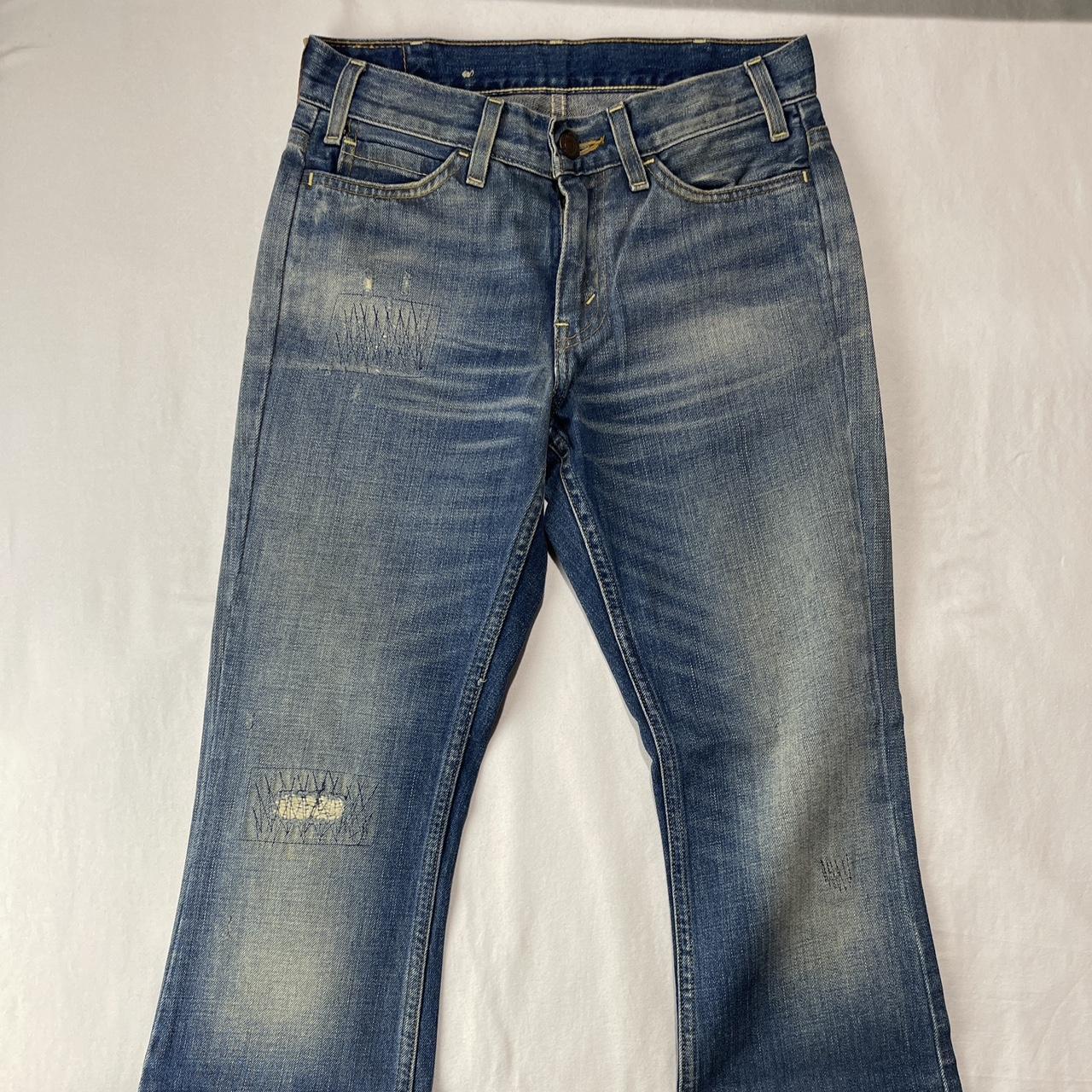 Levi's orange best sale tab bell bottoms