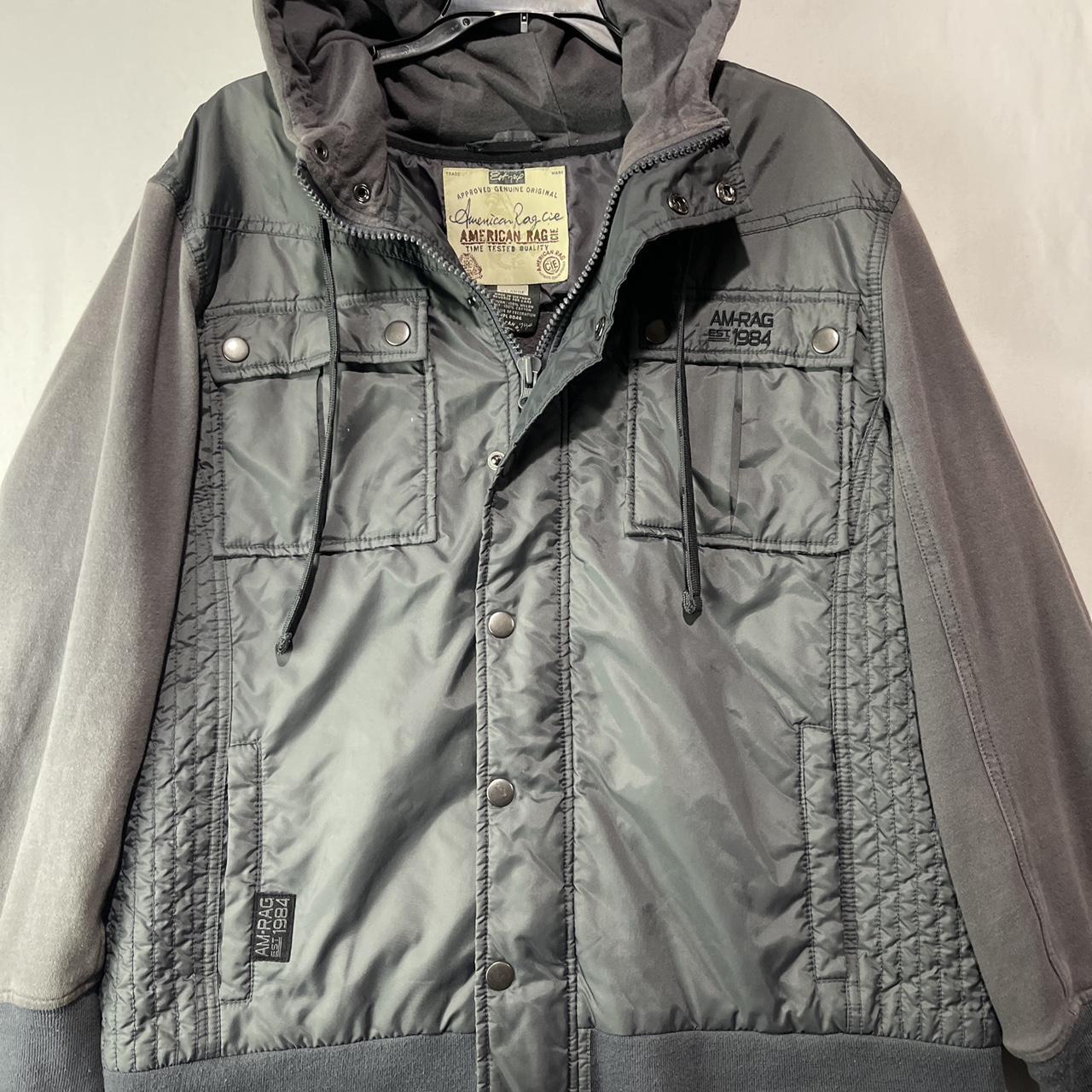 American rag jacket outlet with hood