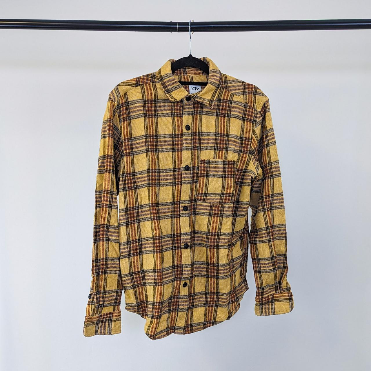 Flannel Zara Mens Overshirt Zara Men's Or Women's Cotton Check