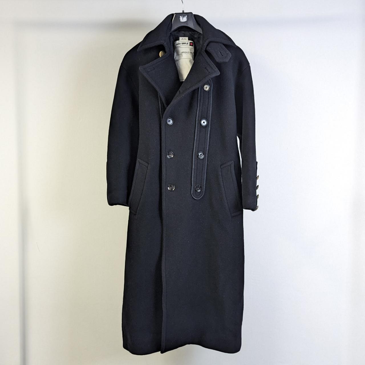 Men's ZARA ORIGINS Double Breasted Coat in size | Depop