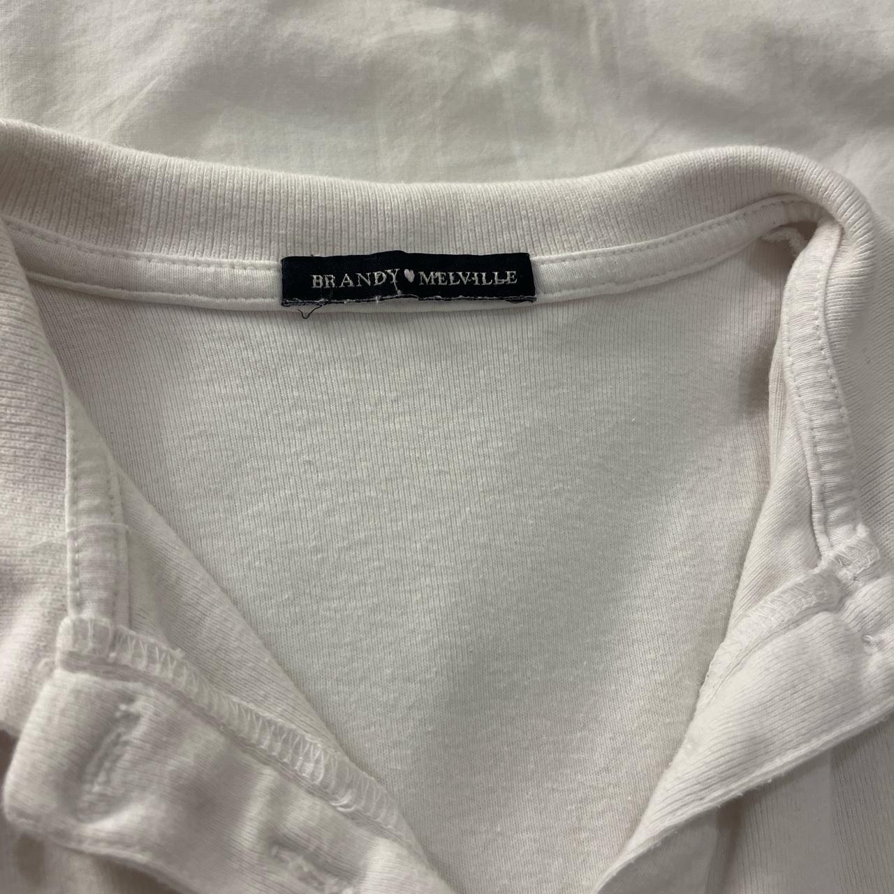 Brandy Melville - Brandy White Dress Shirt on Designer Wardrobe