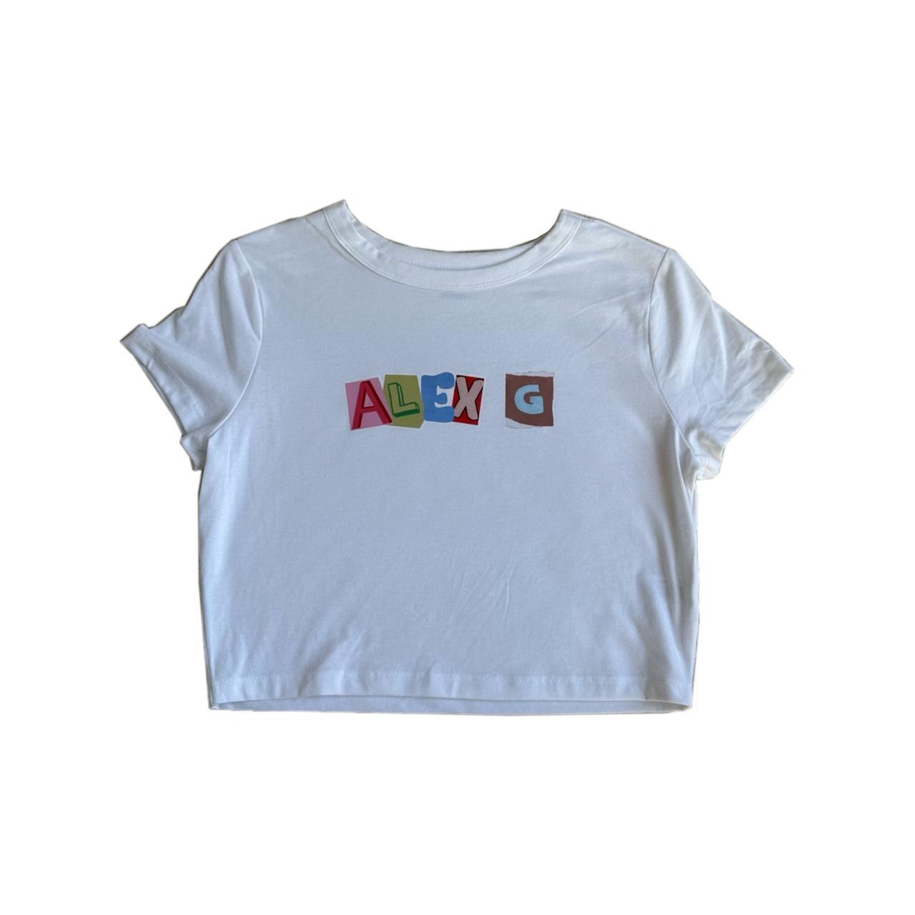 Custom alex g baby tee Women’s baby tee, size small... - Depop