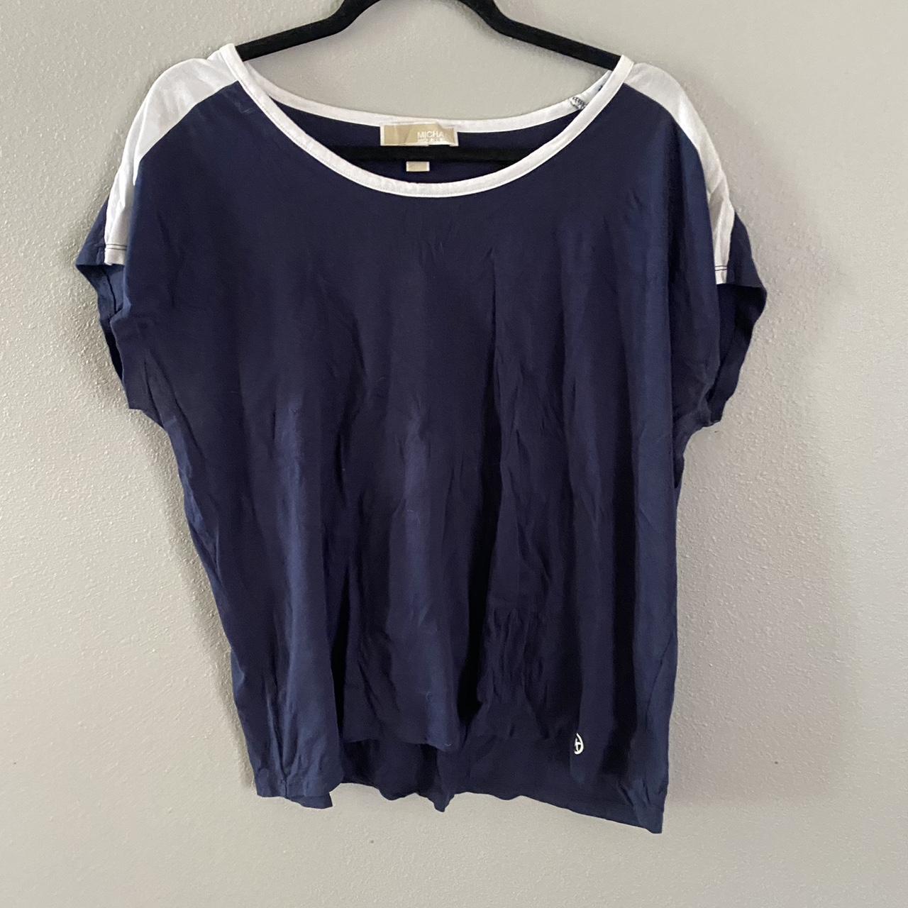 michael kors navy trainers