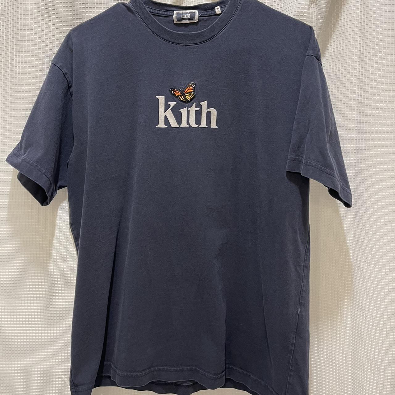 Kith Men's Navy T-shirt | Depop