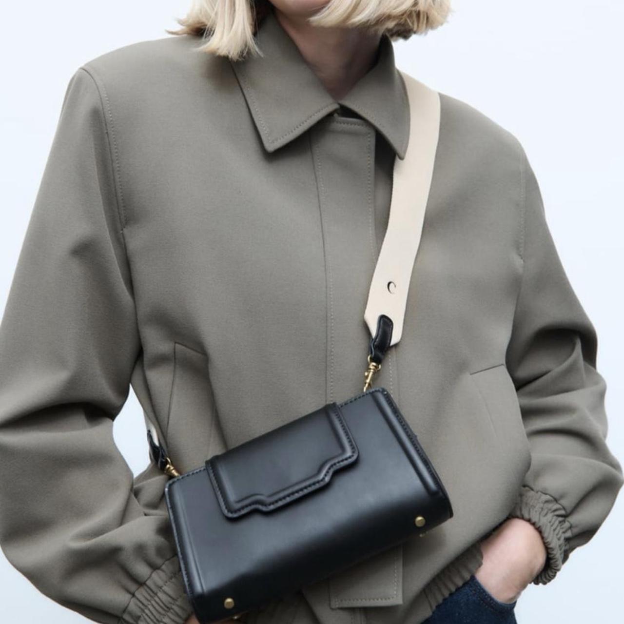 Zara Women's Flap Crossbody Bag