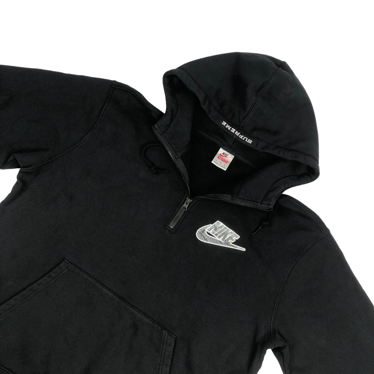 nike x supreme half zip hoodie