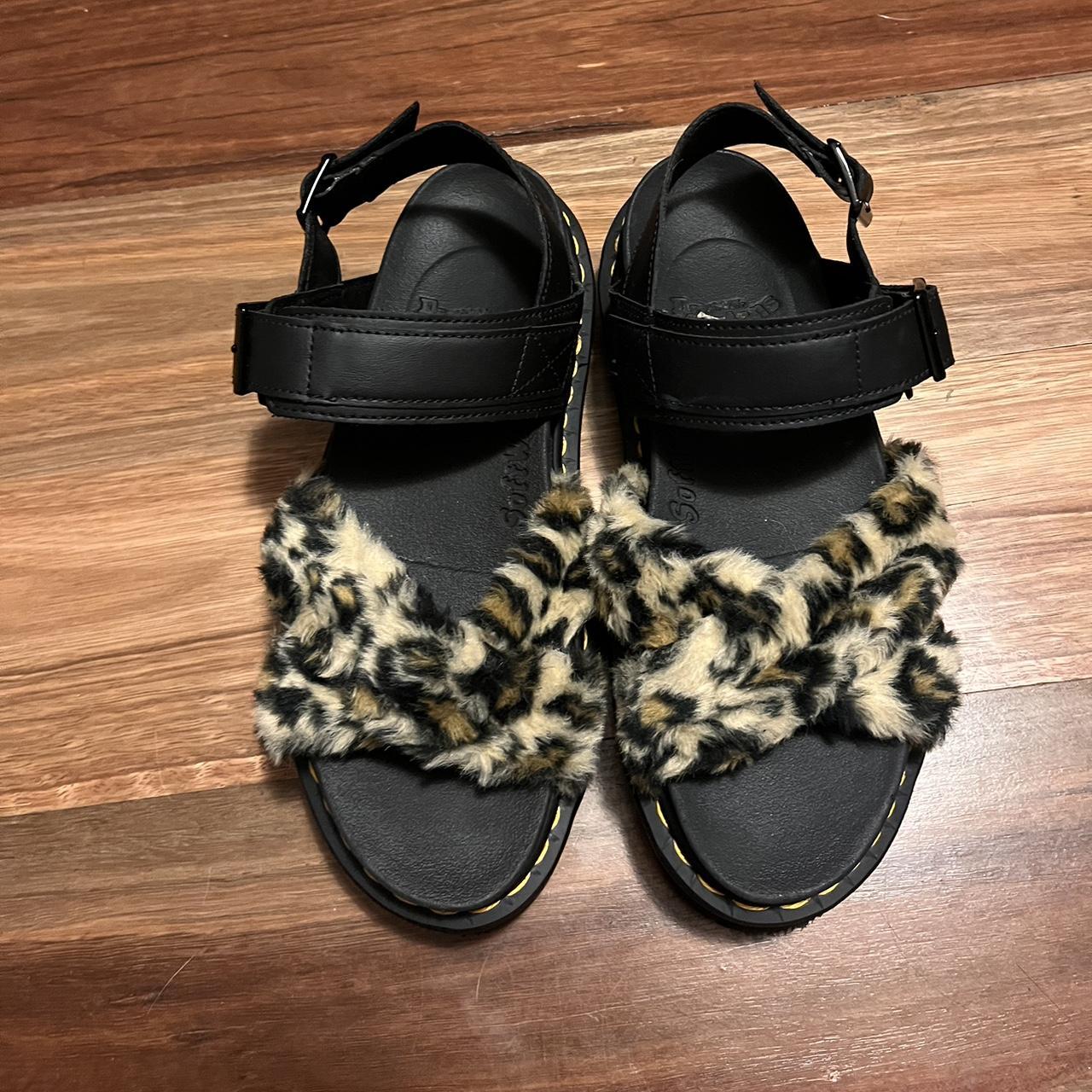 Leopard print Dr Martens Never worn outside 😊 Depop