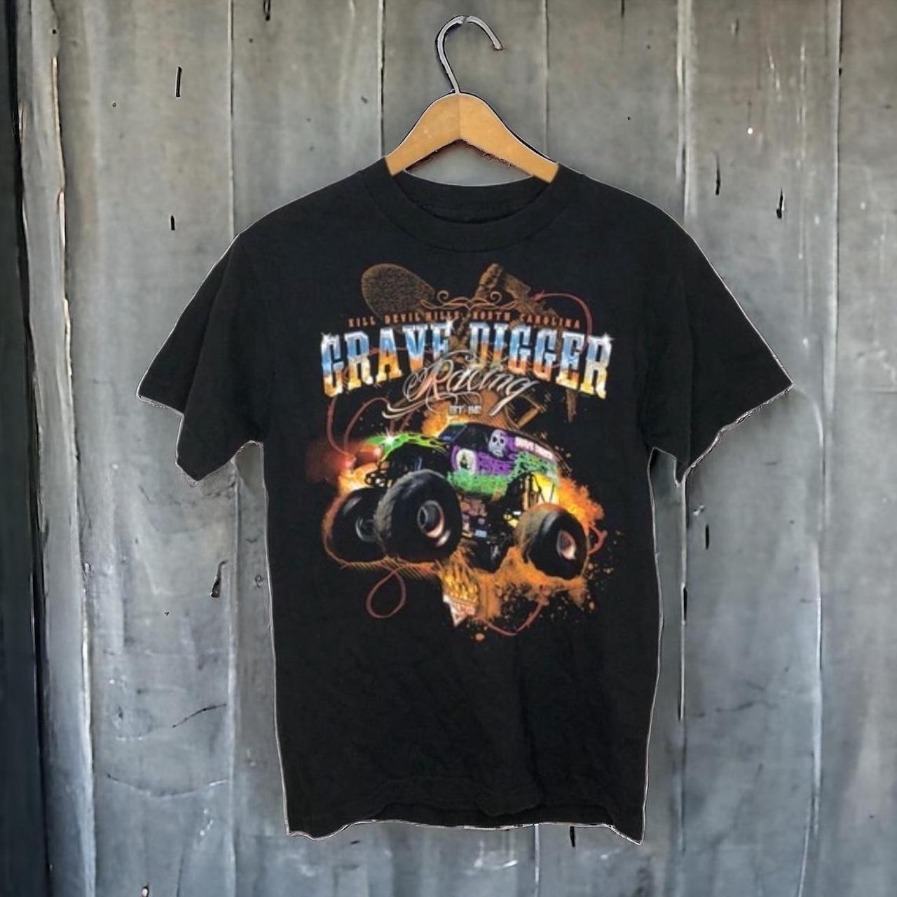 Kill Devil Hill North Carolina Grave Digger outlets Graphic Tee