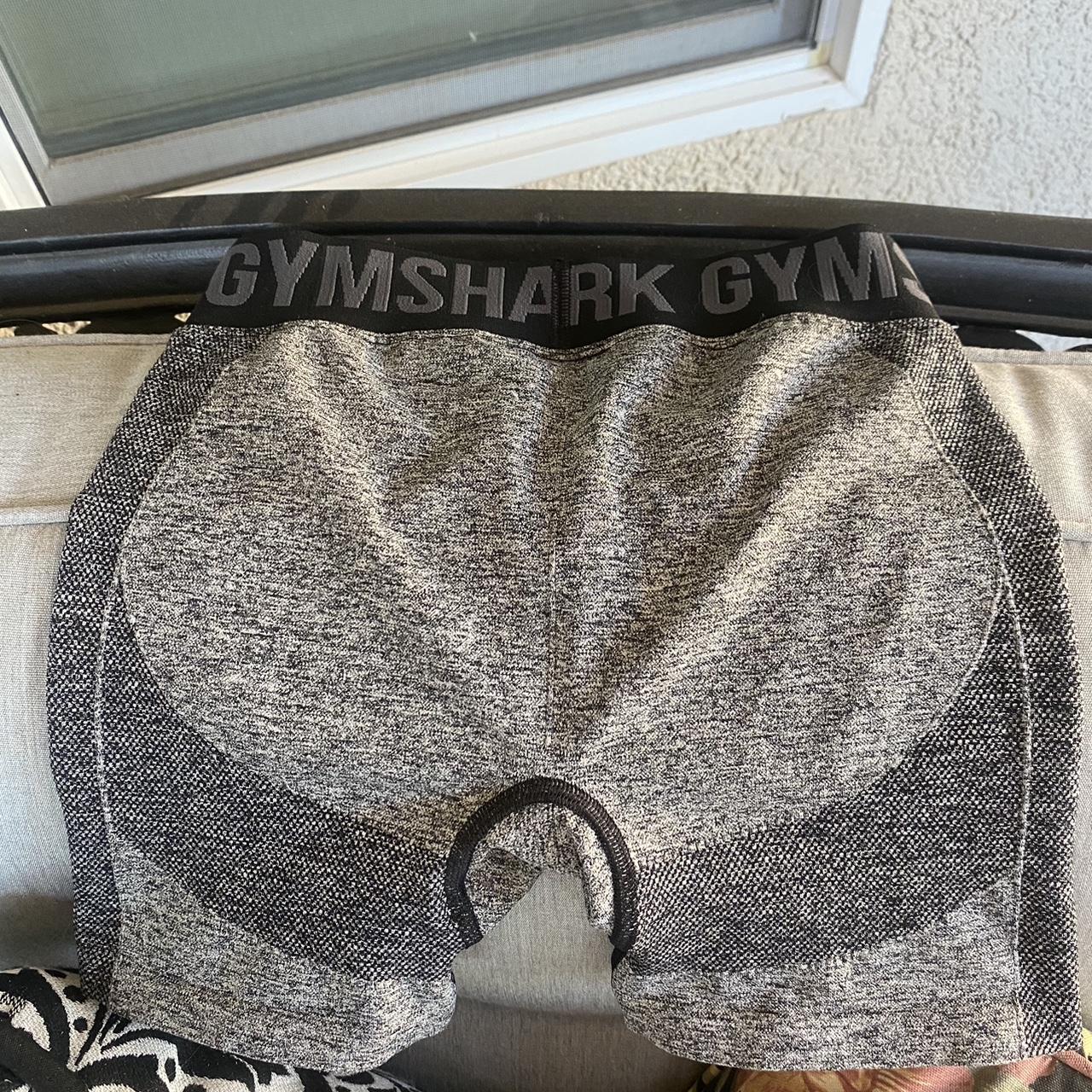 Gymshark camo scrunch shorts ▫️Scrunched legs ▫️Dark - Depop