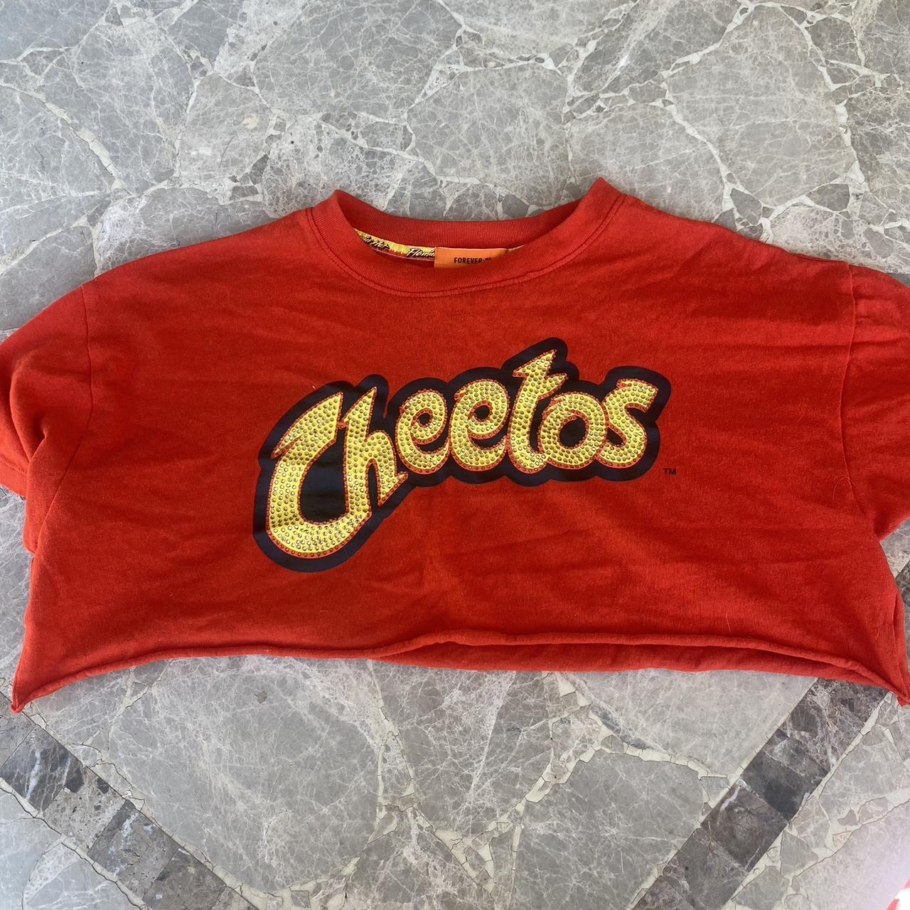 Flamin hot cheetos tube top Forever 21 Cheetos - Depop