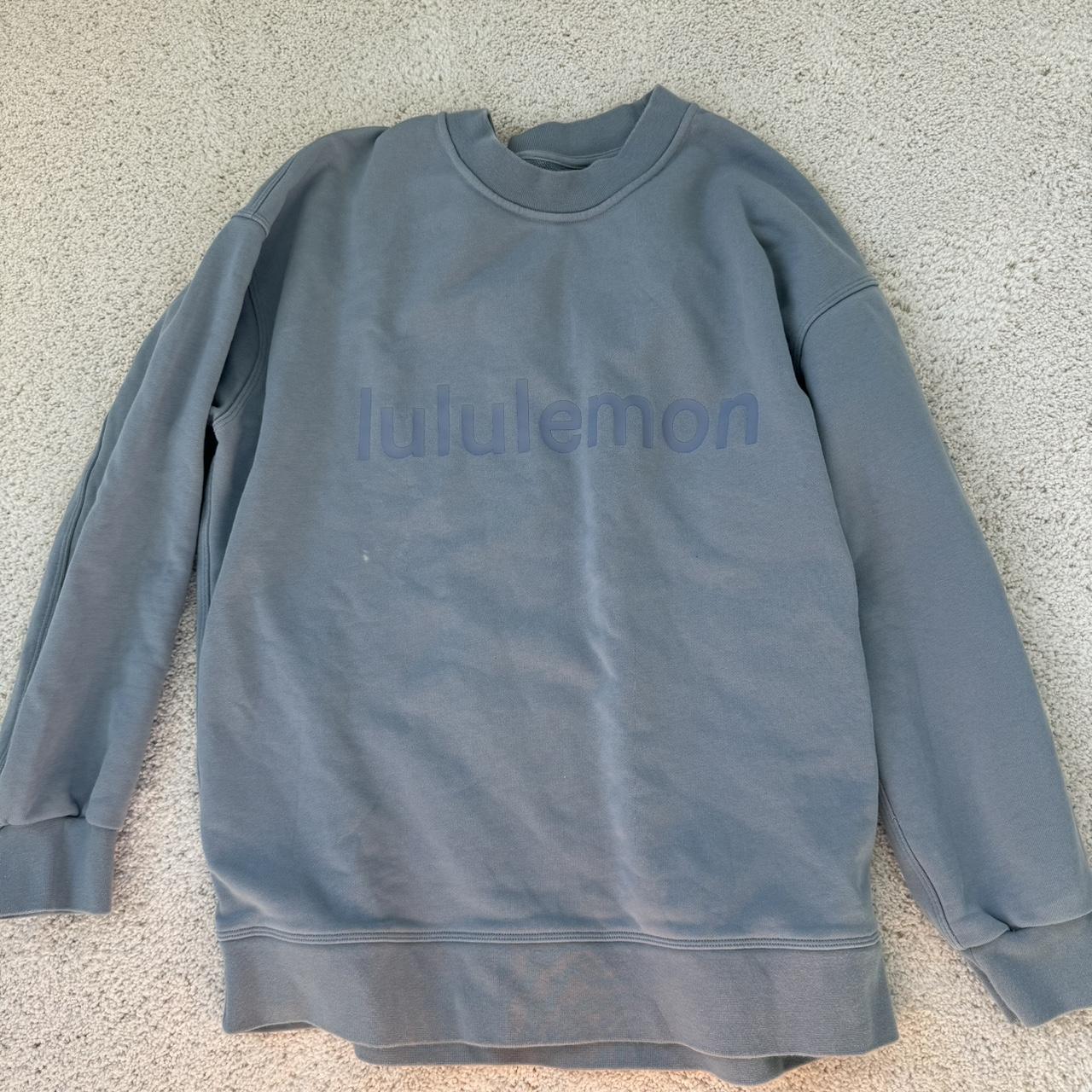Lululemon Logo Sweatshirt Blue Cross  International Society of Precision  Agriculture