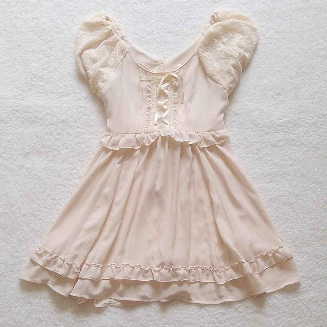 Lolita milkmaid dress from Japan Japanese jfashion... - Depop