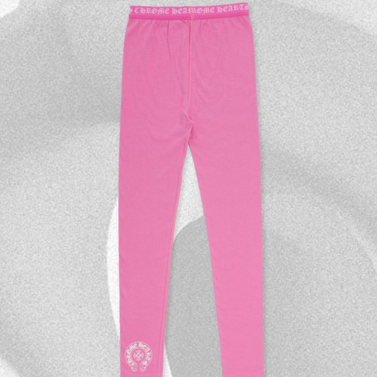 Chrome hearts discount pink leggings