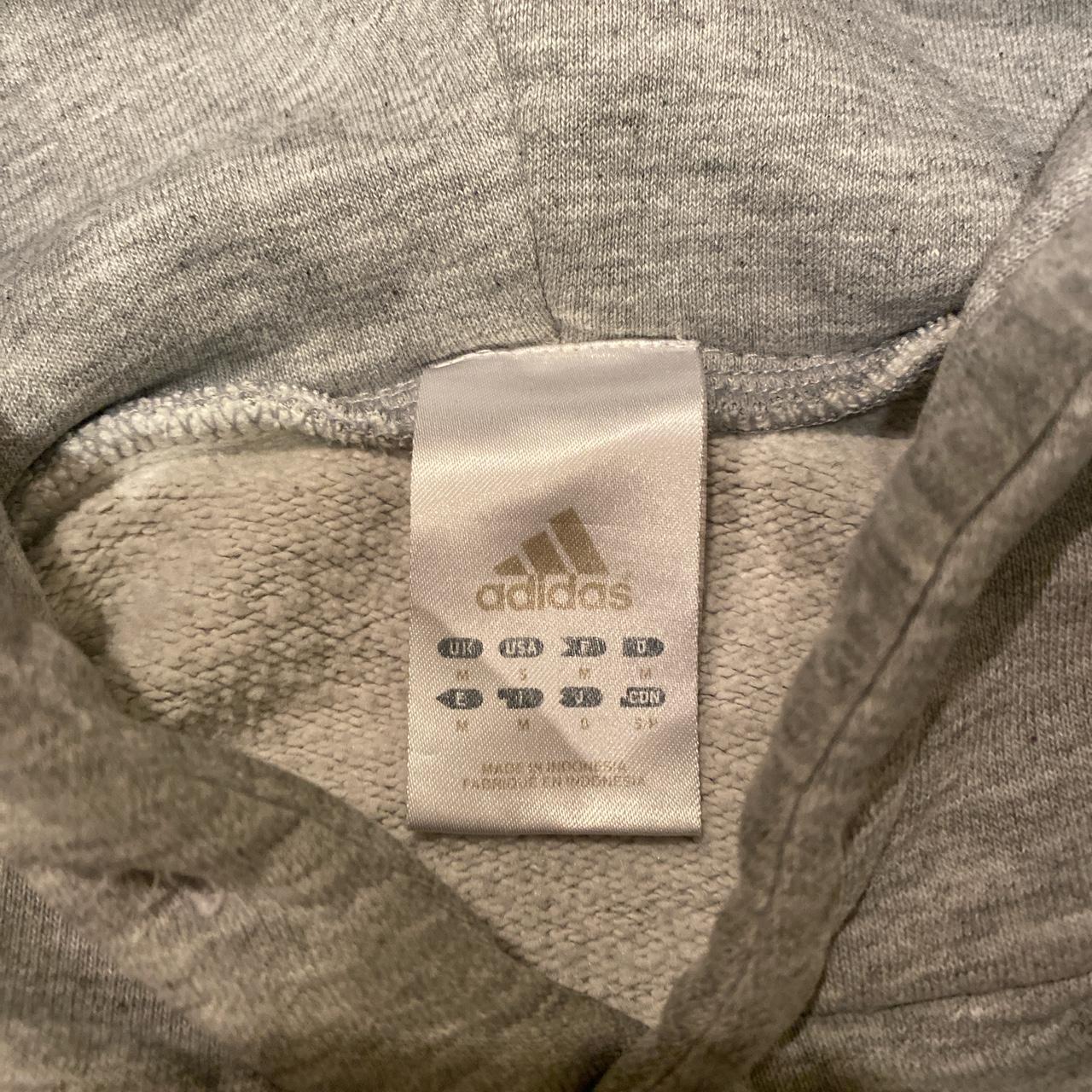 Adidas Men's Grey Hoodie (3)