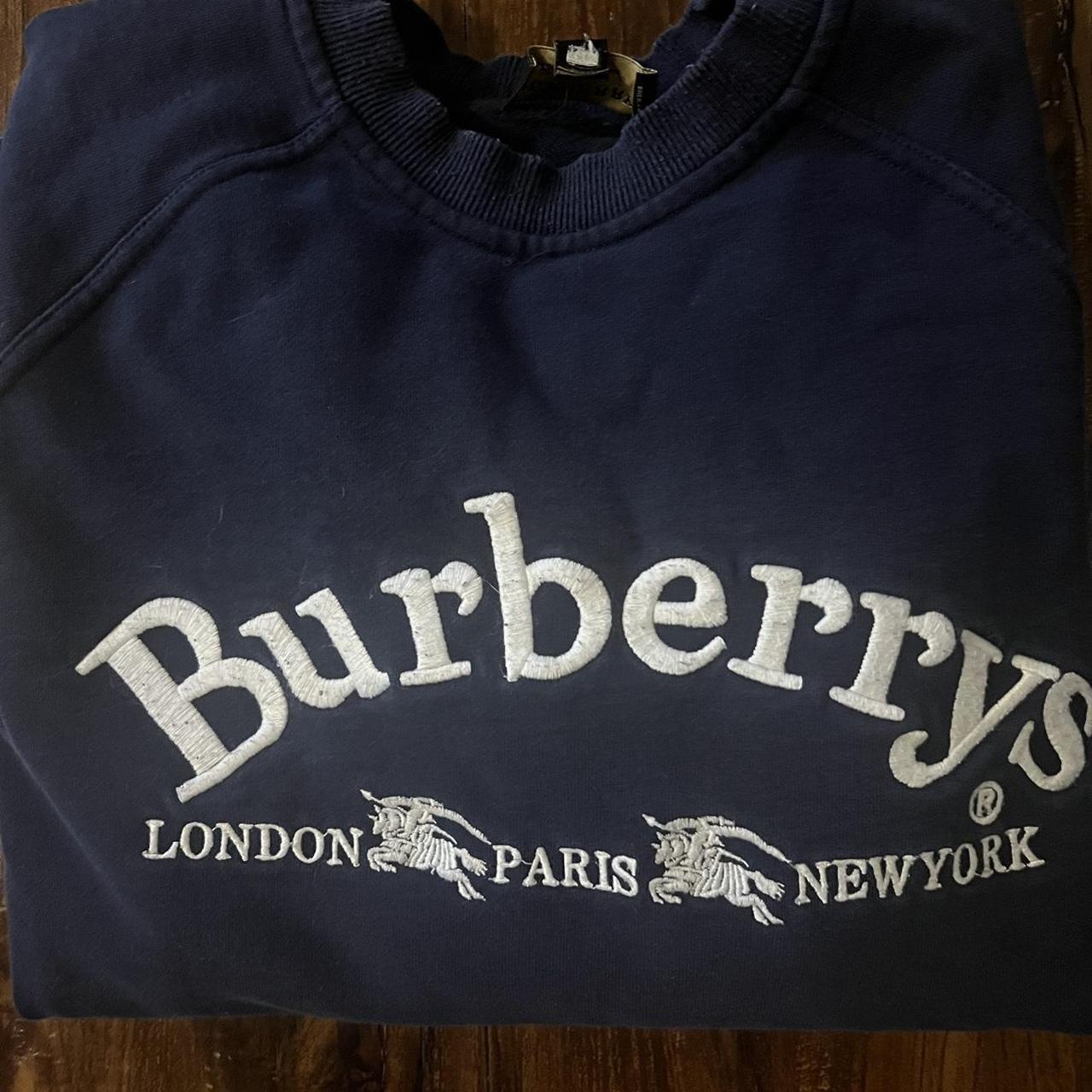 Burberry Women's Navy Sweatshirt