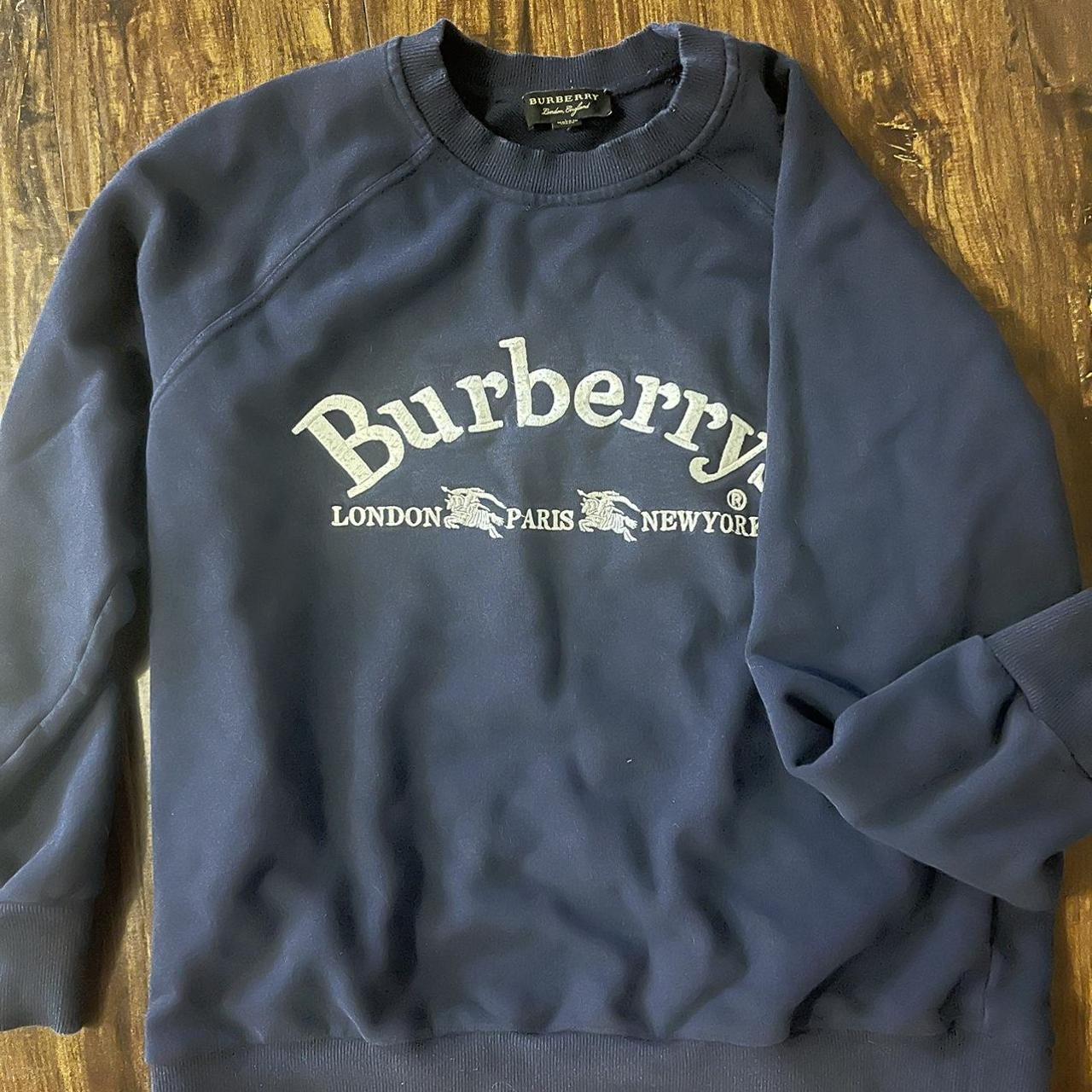 Burberry Women's Navy Sweatshirt (2)