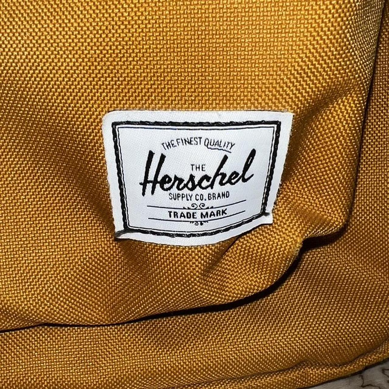 Herschel Mustard Colored Backpack Nothing wrong with... Depop