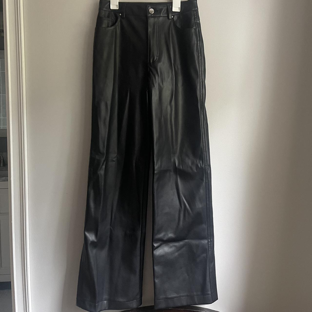 Stradivarius sale leather pants