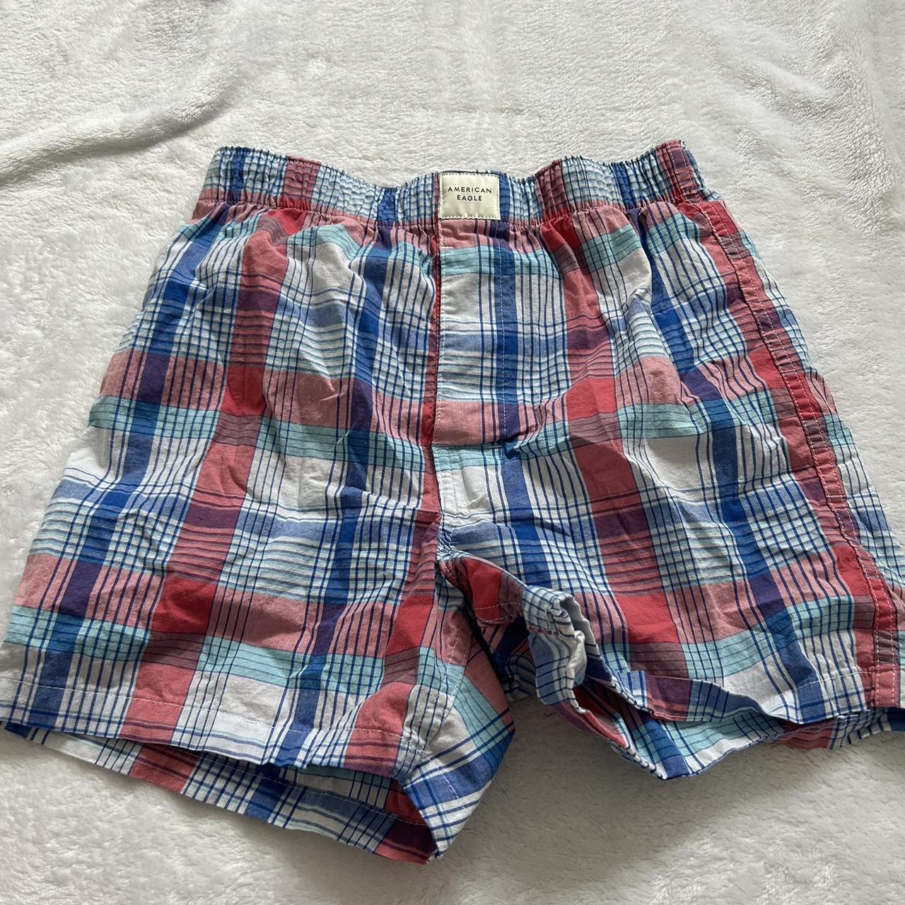 Men's Red and Blue Boxers-and-briefs | Depop