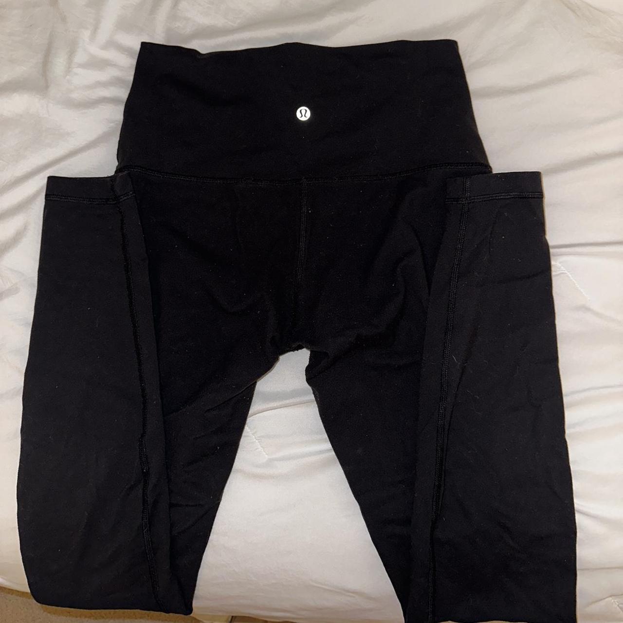 Lululemon leggings. Thicker fabric, tag is gone... - Depop