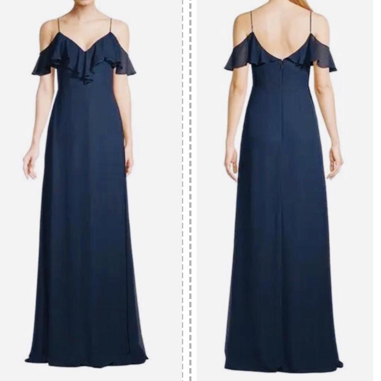 Levkoff top chiffon gown