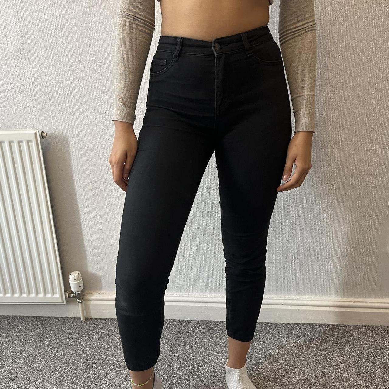 Womens Jeans Pull And Bear Black Skinny Jeans Pull&Bear Slim Mom