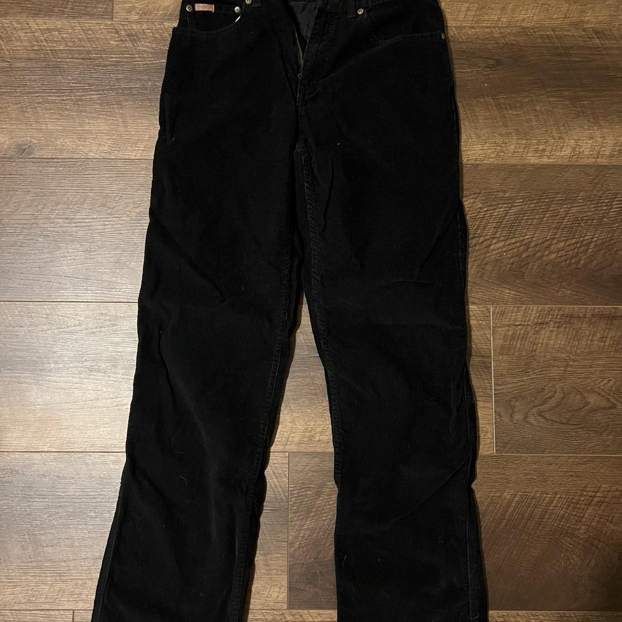 Eddie Bauer Men's Black Trousers | Depop