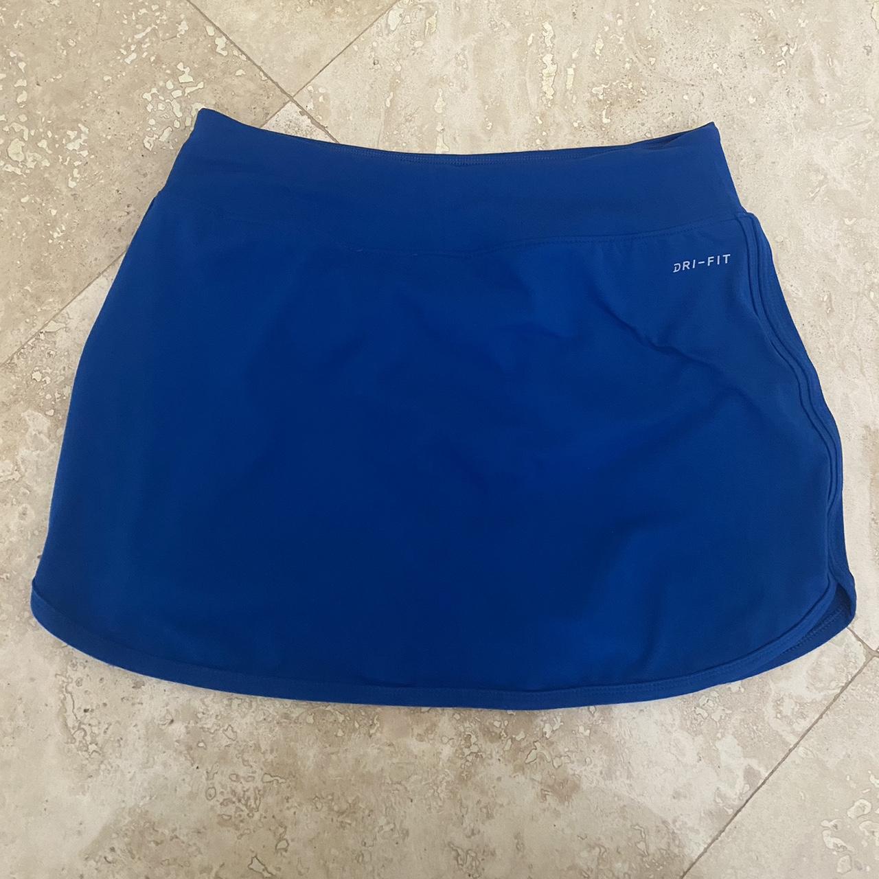 Royal Blue Nike Dri-Fit Mini Tennis Skirt •Cutest... - Depop