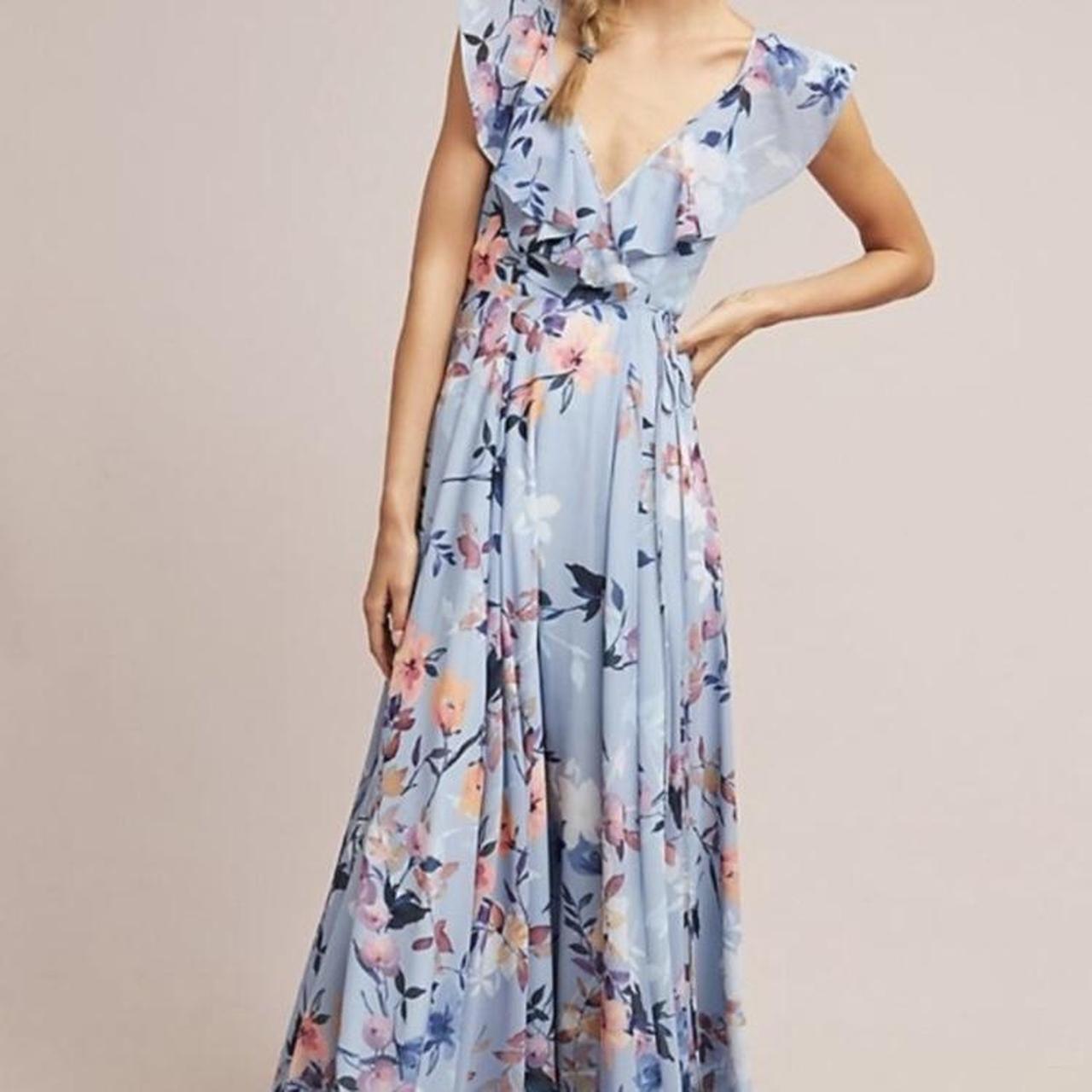 Yumi kim blue floral dress sale