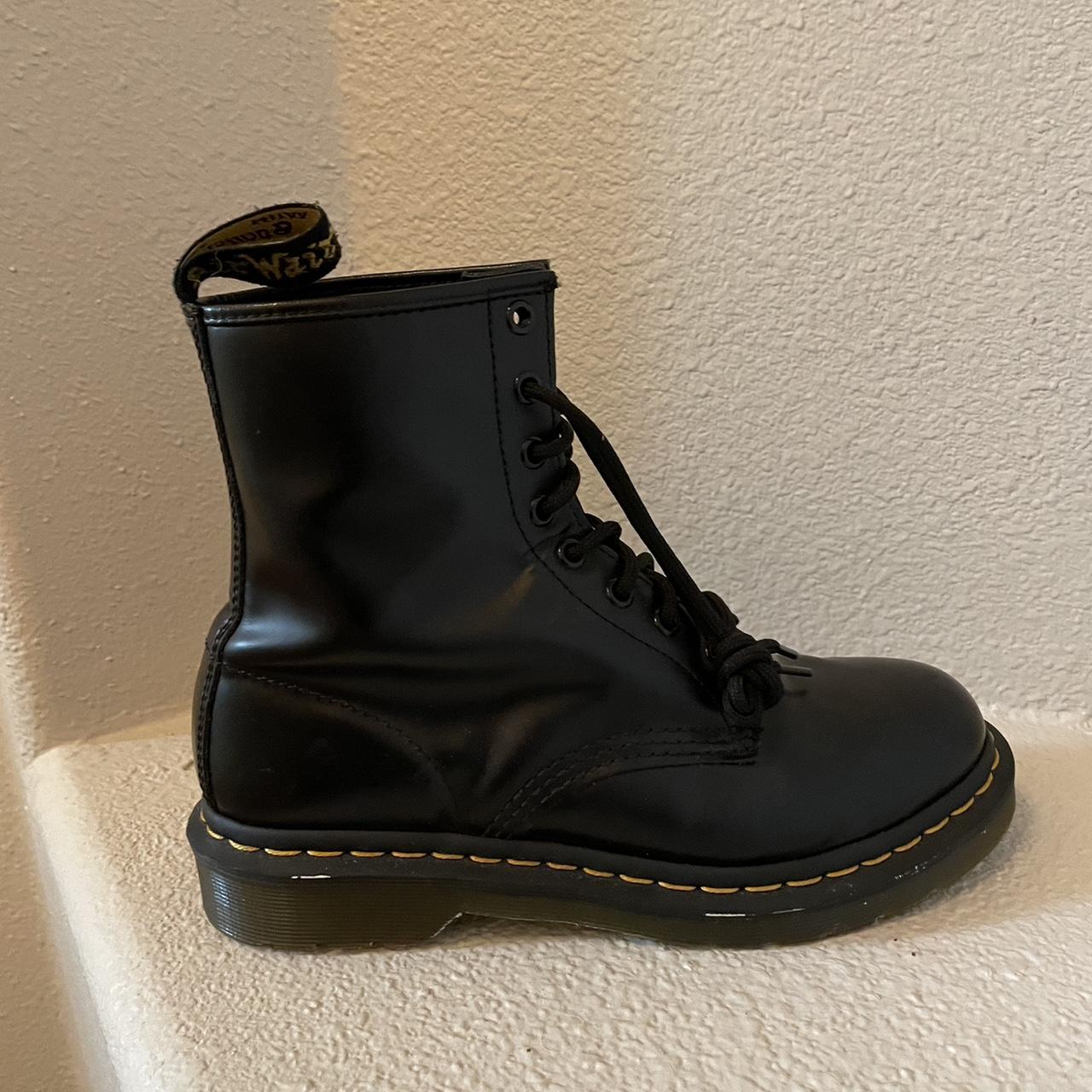 Doc martens 1460 classic leather boots Smooth... - Depop