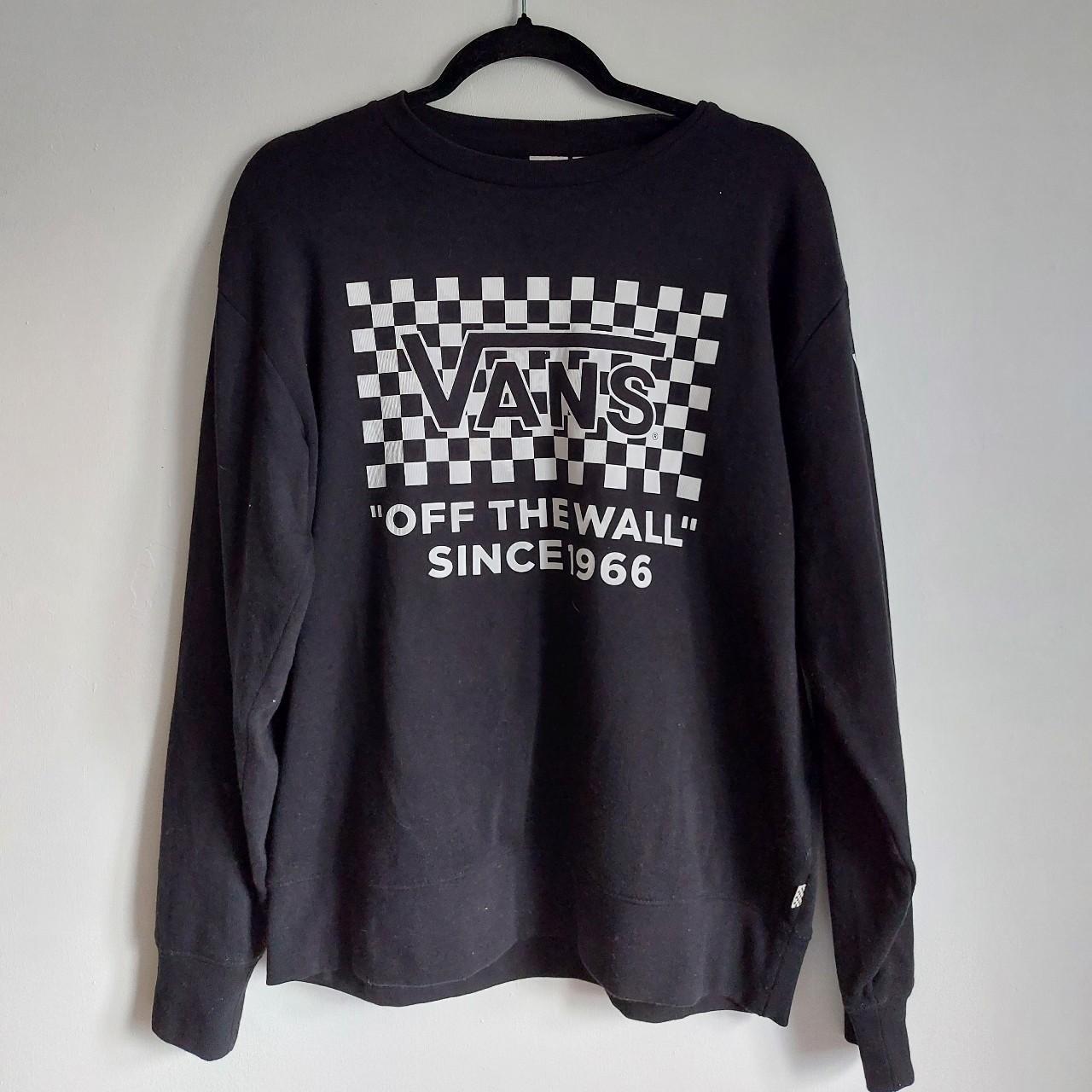 Vans off the on sale wall crew neck